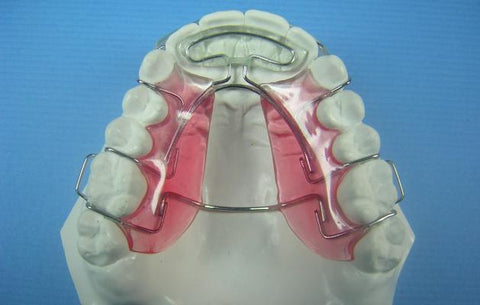 Spring Retainers Orthodontic Models
