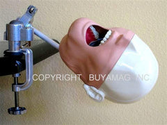 Hygiene Techniques Training Simulator/Manikin Magnetic Quick Disconnect System, Mask & Drainage System Complete