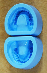 dental model rubber mold plaster former 