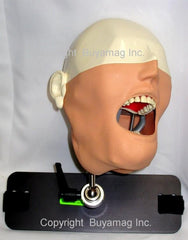 Hygiene Techniques Training Simulator/Manikin Magnetic Quick Disconnect System, Mask & Drainage System Complete
