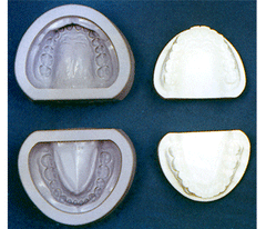 dental silicone plaster rubber mold model former