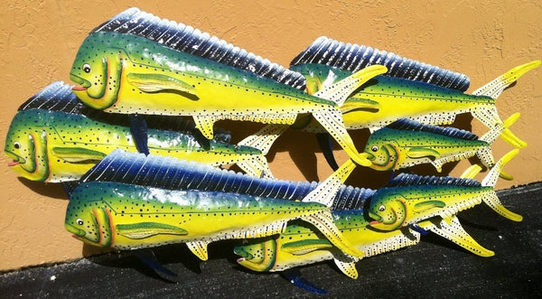 Dorado Fish Wall Mount: Metal Replica Decor Buyamag – Buyamag INC