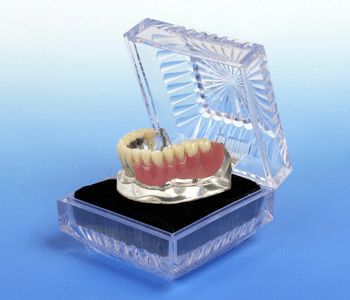 dental four implants bridge model