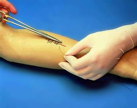 Skin Suturing Bandaging Stapling Simulator