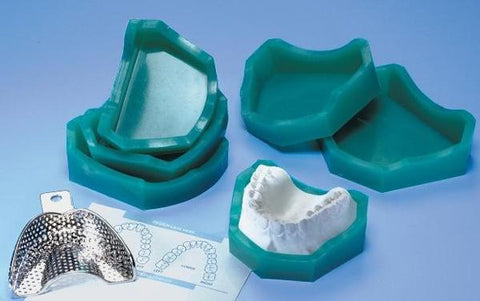 dental rubber mold cast base model former