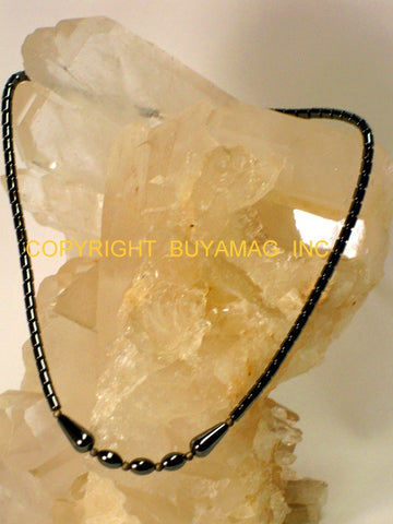 Magnetic Necklace Hematite