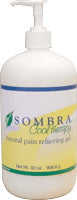 Sombra Gel Cool Analgesics Arthritis Pain Relieve 32oz.