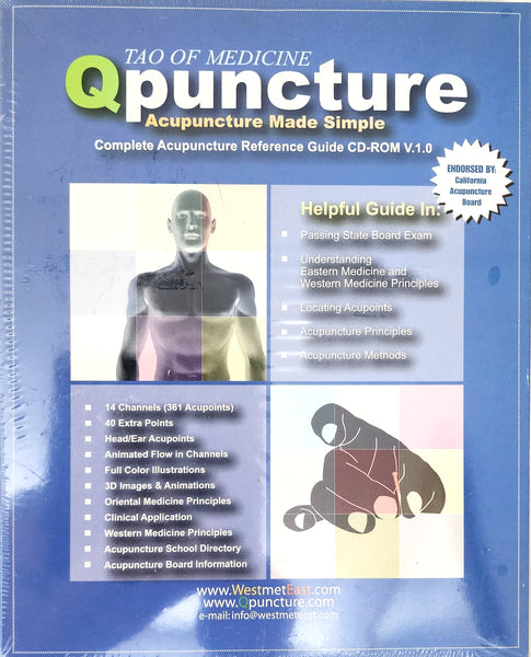 Qpuncture Acupuncture Made Simple Complete Acupuncture Reference Guide CD-Rom V.1.0