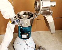 4 Hp Herb Grinder Commercial Capacity Industrial Grade Air System Cooler Stainless Steel