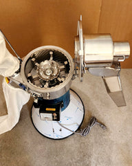 4 Hp Herb Grinder Commercial Capacity Industrial Grade Air System Cooler Stainless Steel