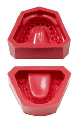 dental model mold rubber form