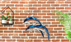 ocean dolphins wall decor