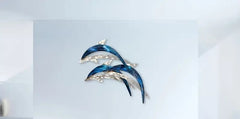 sea life dolphin wall decoration 