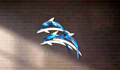 dolphins dental office wall decoration