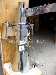 4 Hp Herb Grinder Commercial Capacity Industrial Grade Air System Cooler Stainless Steel