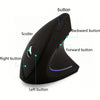 Vertical Rechargeable computer Mouse 