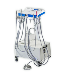 dental mobile self contained unit system