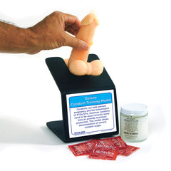 male condom training model circumcised