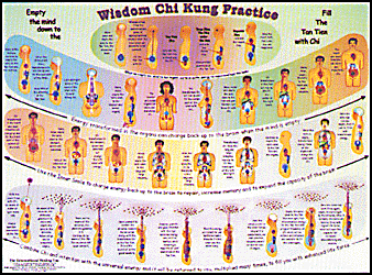 wisdom chi kung poster chart