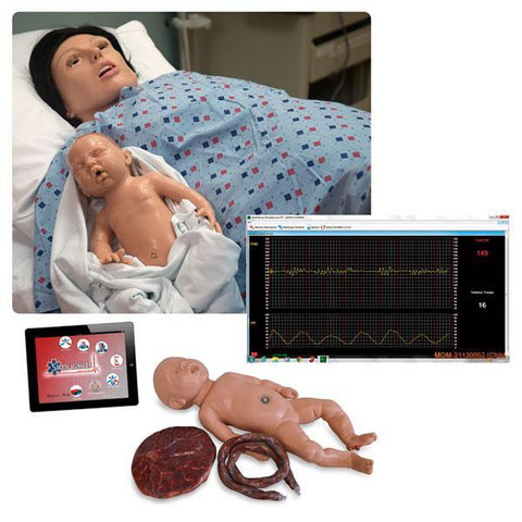 Laybor Birth Training Simulator Child Labor Set Of 5 Parts Obstetric Model