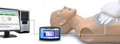 CPR Full Body Training Manikin Simulator Adult Code Blue/CPR Link Pack  With OMNI Second Generation Monitor