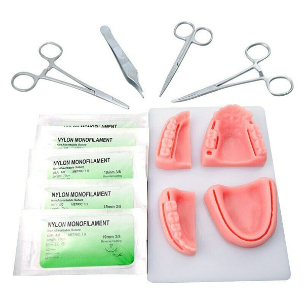 dental gum suture surgery practice kit