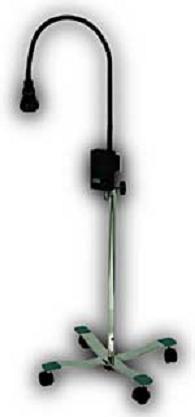 Dental Portable Fiber Optic Light Wheeled Floor Stand 6044 or 6144
