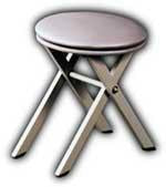 Dental Field Basic Stool Portable With Scissors base