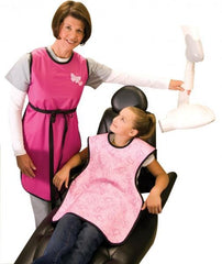 Dental X-Ray Technologist Apron Front  Neck/Thyroid Protection Collar ( Optional )