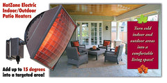 Equine Electric Infrared  Heater 1500Watt 120v Patented Lenz Residential Or Commercial Use