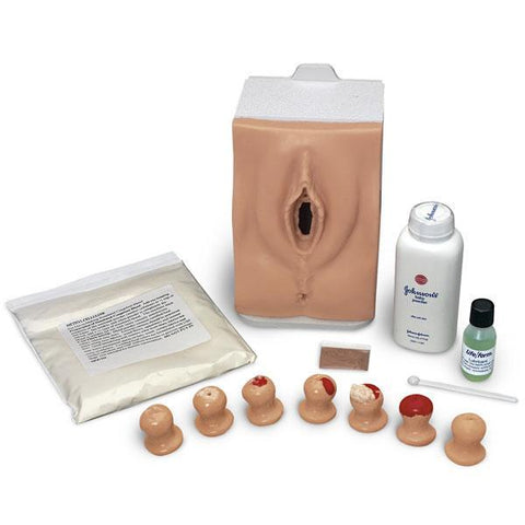 gynecological examination pap smear model simulator