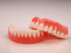 upper lower Full Dentures Model