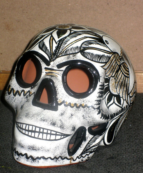 Human Skull Painted