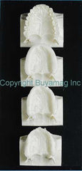 Dental Edentulous  Maxillary  Series 4 parts