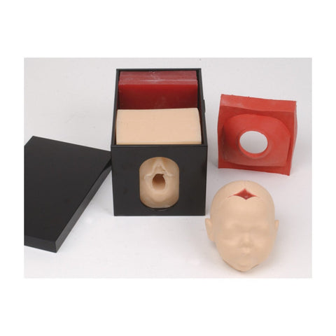 Fetal electrode insertion Internal heart Monitor Trainer Simulator
