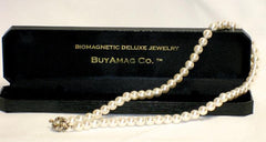 Magnetic Necklace Pearl Bracelet Set