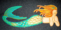 mermaid marine ocean sea life decor