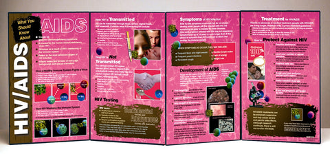 AIDS Sexual Transmited diease poster chart