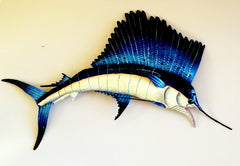 sailfish wall mount sea life decoration