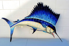 sailfish wall mount ocean life decoration