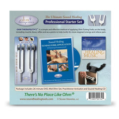 Sound Therapy Tuning Forks OHM Professional Starter Package