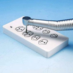 teeth preparation practice plate