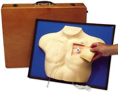 chest central heart acces cannulation manikin